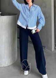 شومیز زنانه راه‌راه